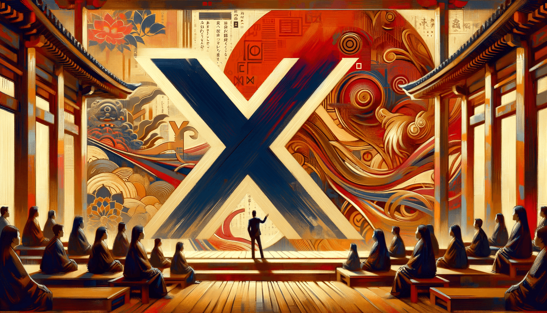 X ha nan no imi desu ka?