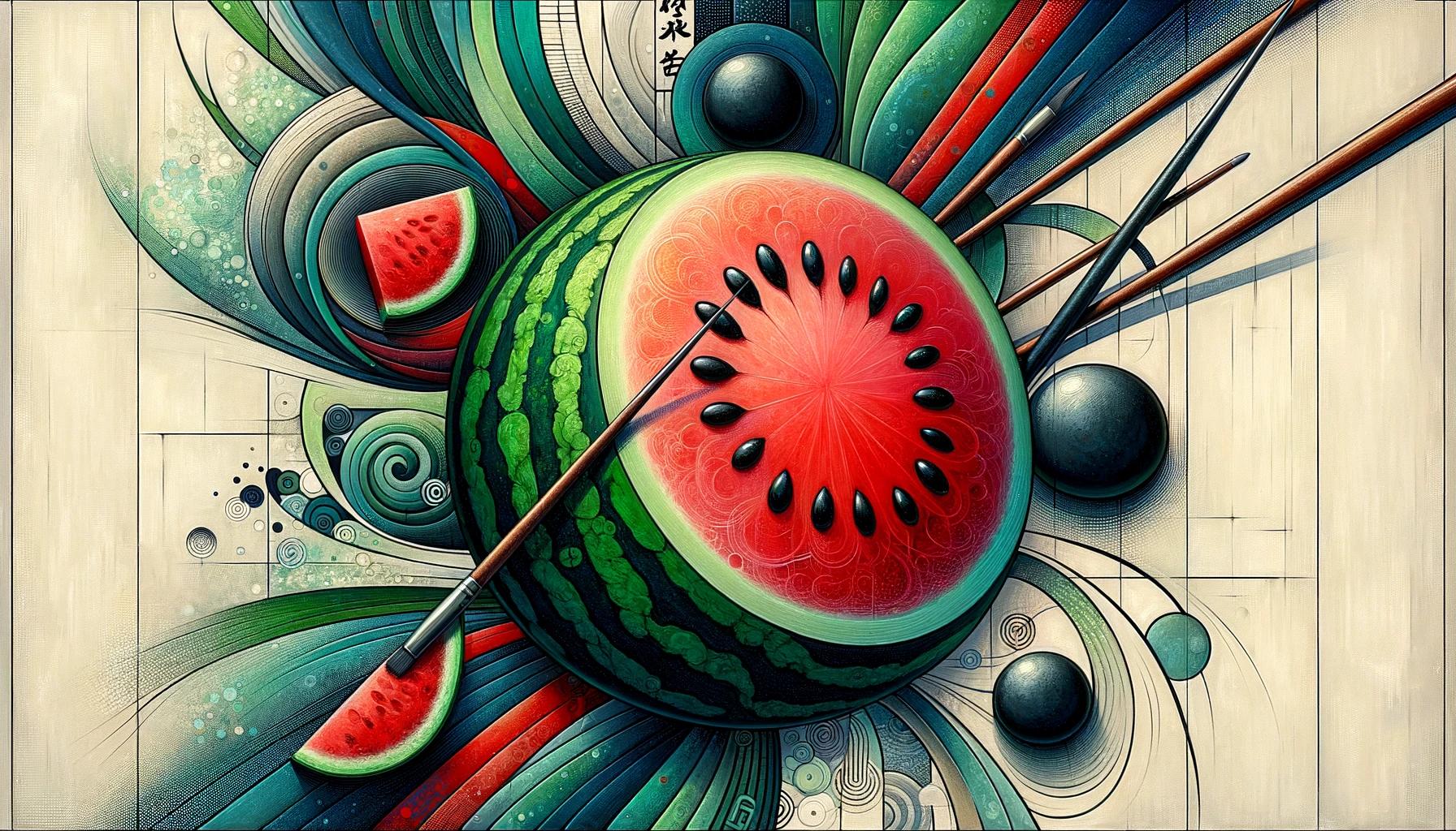 "Watermelon" ha nihongo de suika to iimasu.